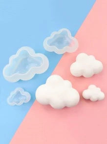 3D Cloud Shape Silicone Mold