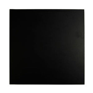 Square Board MDF 6 inch Black