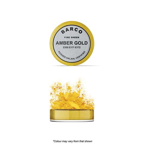 BARCO | GREY LABEL | AMBER GOLD | METALLIC PAINT/DUST | 10ML