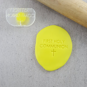 Custom Cookie Cutters -First Holy Communion Embosser