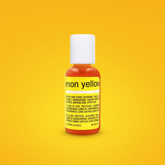 Lemon Yellow Liqua-Gel Food Coloring 20ml