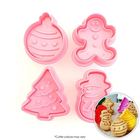 CHRISTMAS | PLUNGER CUTTERS | SET OF 4