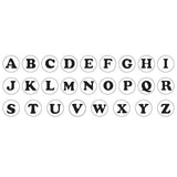 LARGE UPPERCASE ALPHABET CUTTERS