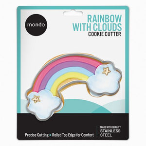 MONDO RAINBOW WITH CLOUDS COOKIE CUTTER